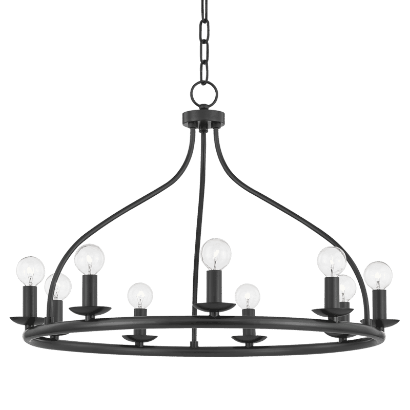 Mitzi Kendra 9-Light Chandelier in Old Bronze