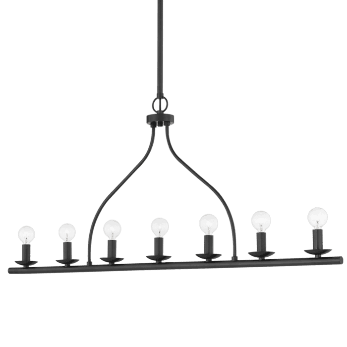 Mitzi Kendra 7-Light Kitchen Island Light in Old Bronze Mitzi Kendra 7-Light Kitchen Island Light in Old Bronze