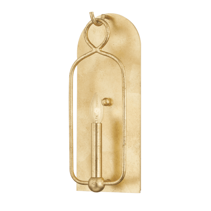 Mitzi Mallory Wall Sconce in Gold Leaf Mitzi Mallory Wall Sconce in Gold Leaf