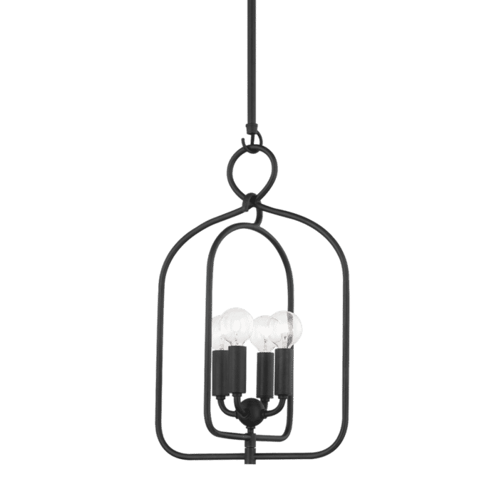 Mitzi Mallory 4-Light Mini Pendant in Aged Iron Mitzi Mallory 4-Light Mini Pendant in Aged Iron