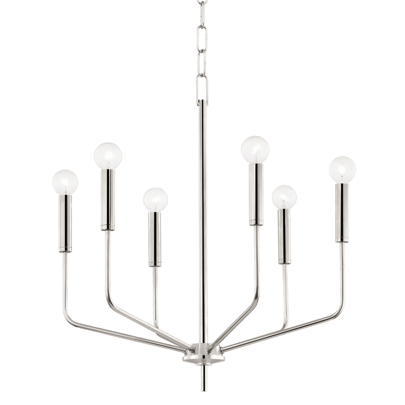 Mitzi Bailey 6-Light Chandelier in Polished Nickel