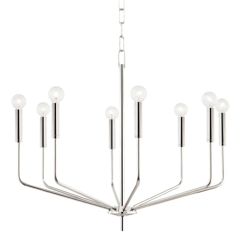 Mitzi Bailey 8-Light Chandelier in Polished Nickel