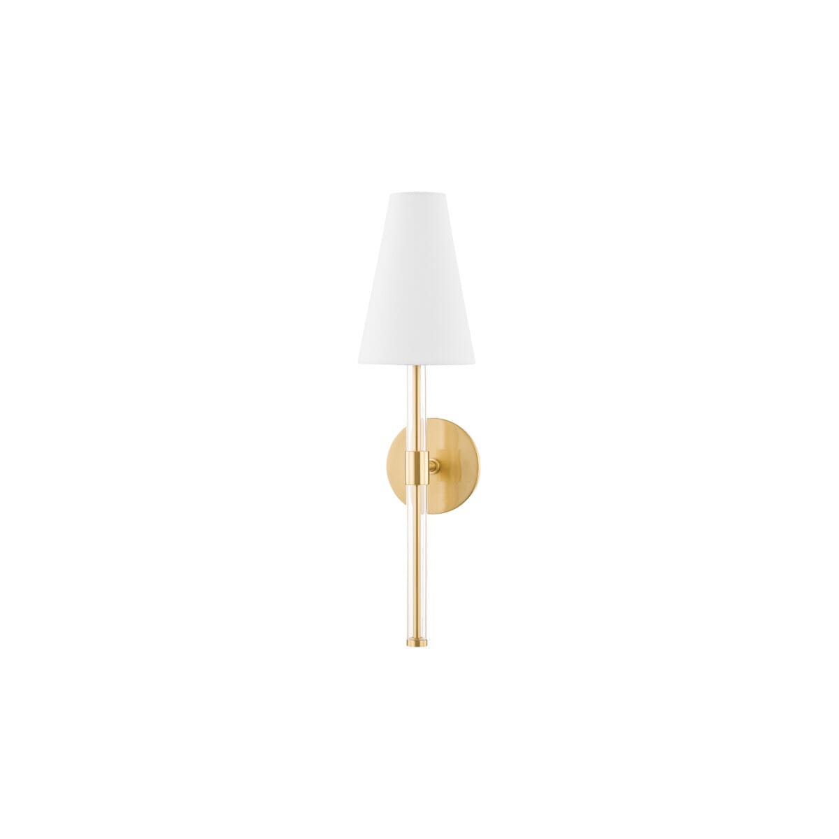 Mitzi Janelle Wall Sconce in Aged Brass