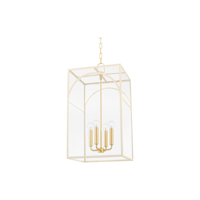 Mitzi Addison 2-Light Pendant Light in Aged Brass Mitzi Addison 2-Light Pendant Light in Aged Brass