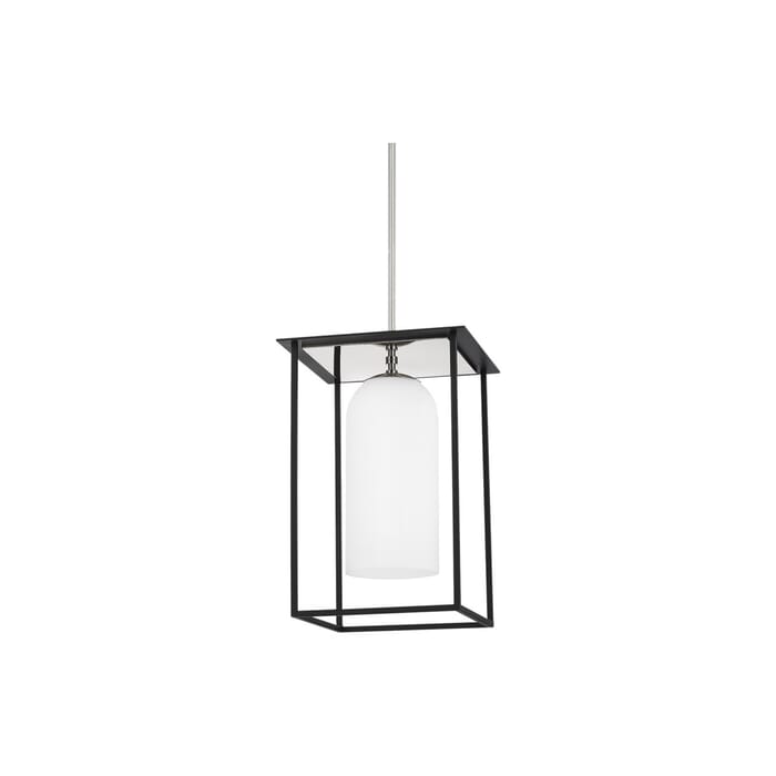 Mitzi Teres Mini Pendant in Polished Nickel Mitzi Teres Mini Pendant in Polished Nickel