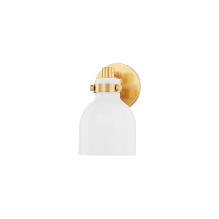 Mitzi Elli Bathroom Vanity Light in Aged Brass Mitzi Elli Bathroom Vanity Light in Aged Brass
