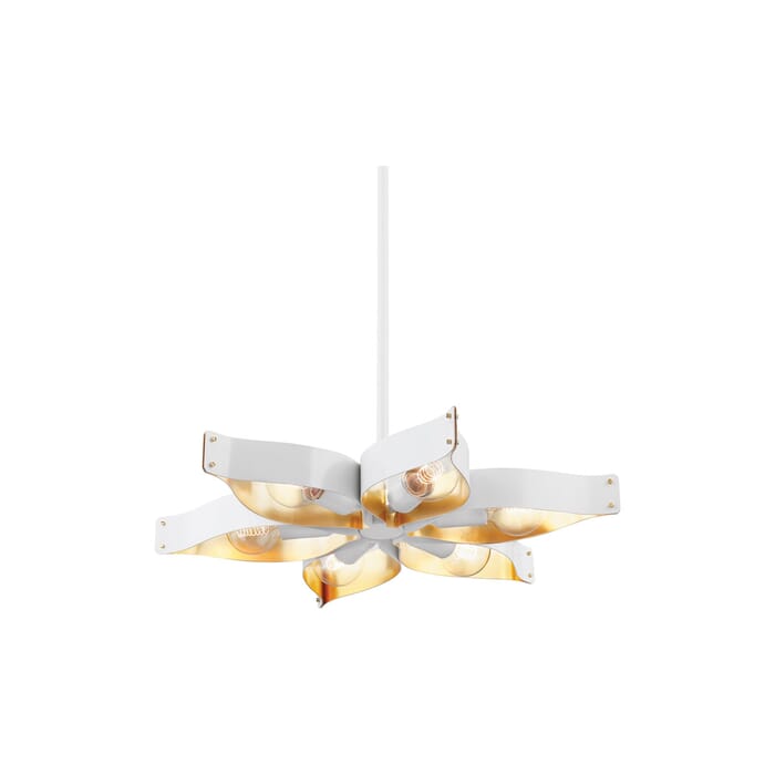 Mitzi Nala 6-Light Chandelier in Soft White Mitzi Nala 6-Light Chandelier in Soft White