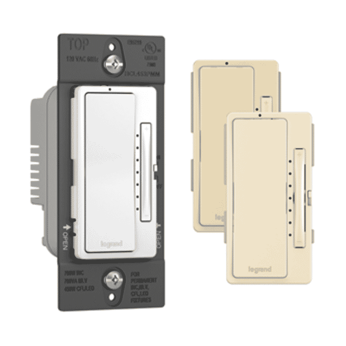 LeGrand Radiant Multi-Location Master Dimmer in Tri-Color LeGrand Radiant Multi-Location Master Dimmer in Tri-Color