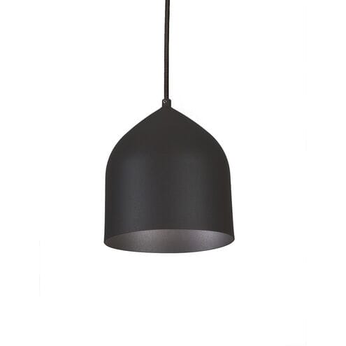 Kuzco Helena Pendant Light in Black with Black