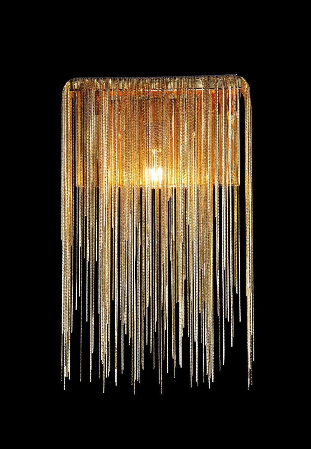 Fountain Ave 1-Light Wall Sconce in Gold