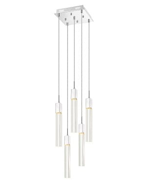 The Original Glacier Avenue 5-Light Pendant in Polished Chrome