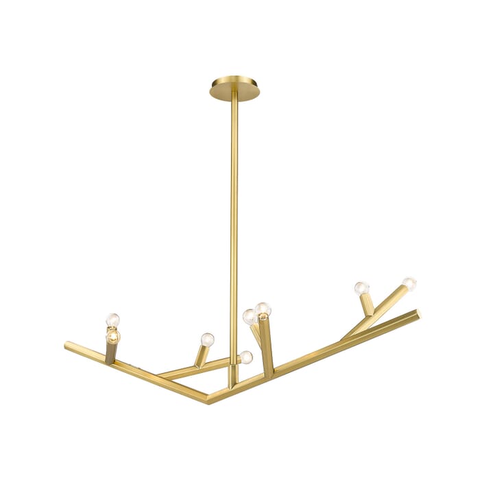 Eight Light Linear Pendant Eight Light Linear Pendant