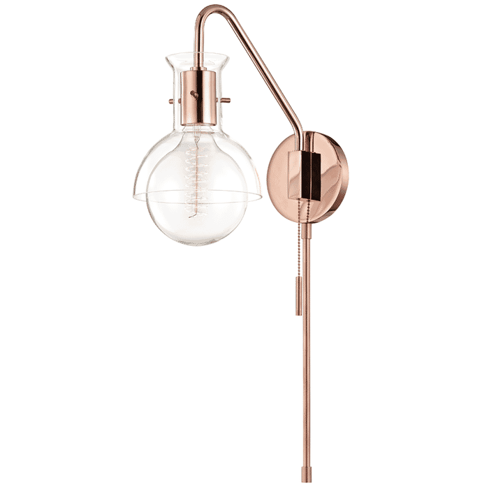 Mitzi Riley 24" Wall Sconce in Polished Copper Mitzi Riley 24" Wall Sconce in Polished Copper