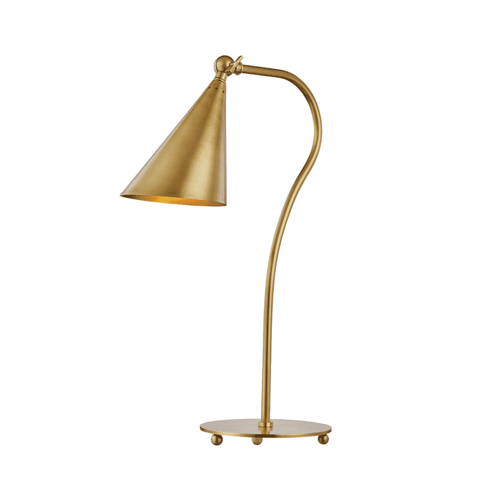 Mitzi Lupe Table Lamp in Aged Brass Mitzi Lupe Table Lamp in Aged Brass