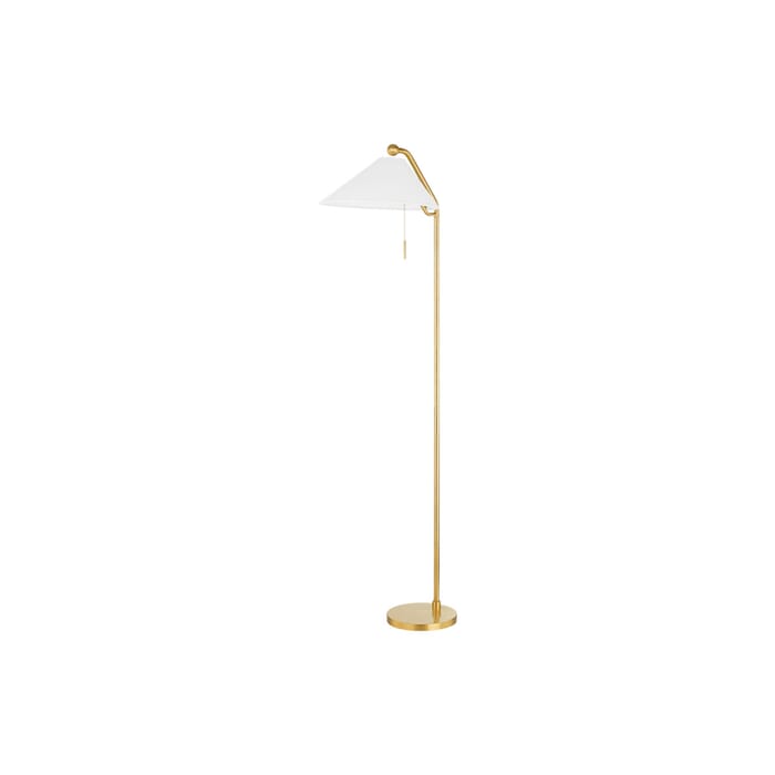 Mitzi Aisa Floor Lamp in Aged Brass Mitzi Aisa Floor Lamp in Aged Brass