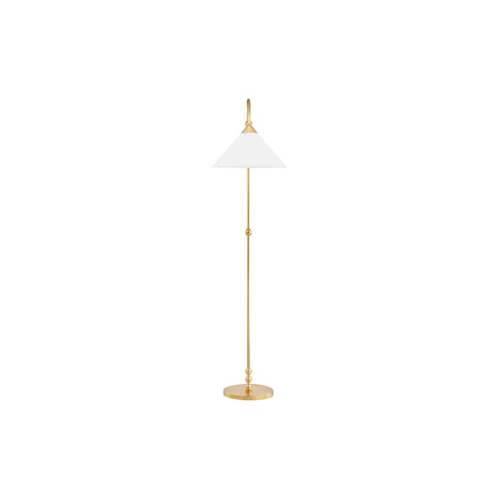 Mitzi Sang Floor Lamp in Aged Brass Mitzi Sang Floor Lamp in Aged Brass