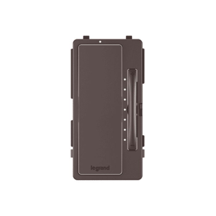 LeGrand Radiant Multi-Location Dimmer Interchangeable Face Plate in Dark Bronze LeGrand Radiant Multi-Location Dimmer Interchangeable Face Plate in Dark Bronze