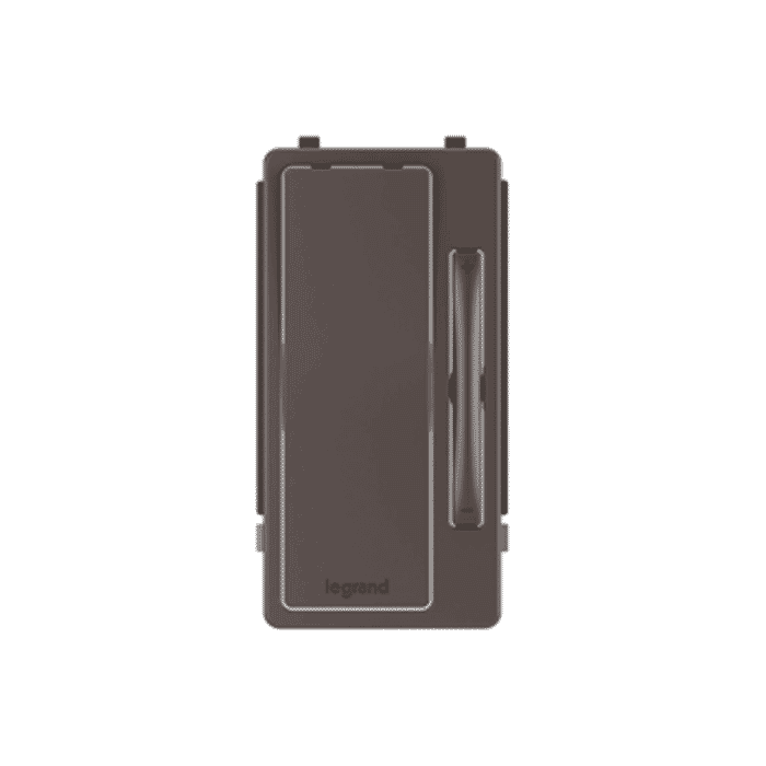 LeGrand Radiant Multi-Location Remote Dimmer Interchangeable Face Plate in Brown LeGrand Radiant Multi-Location Remote Dimmer Interchangeable Face Plate in Brown