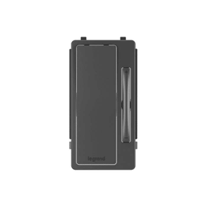 LeGrand Radiant Multi-Location Remote Dimmer Interchangeable Face Plate in Black LeGrand Radiant Multi-Location Remote Dimmer Interchangeable Face Plate in Black