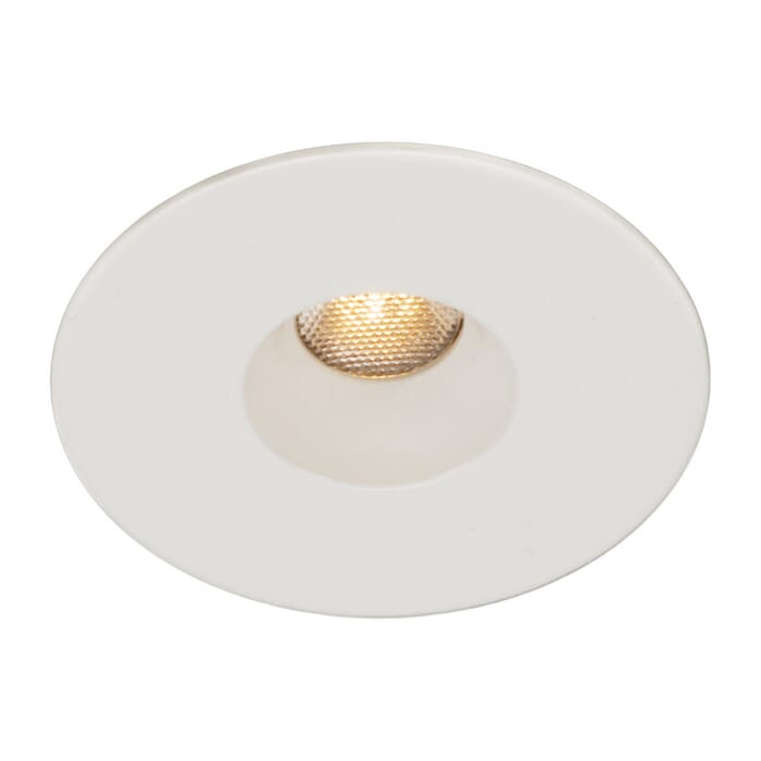 WAC Lighting LEDme 12V Miniature Recessed 1-Light Task Light in White WAC Lighting LEDme 12V Miniature Recessed 1-Light Task Light in White