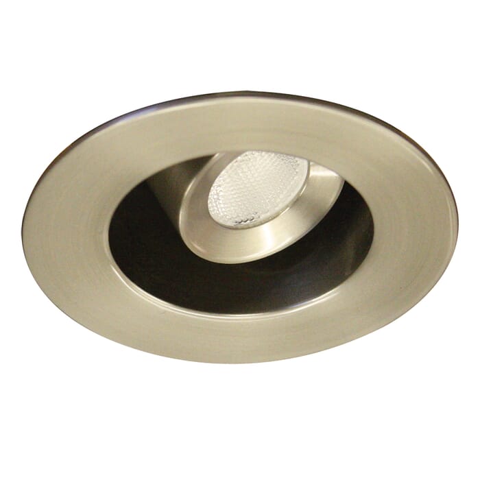 WAC Lighting LEDme 12V Miniature Recessed 1-Light Task Light in Brushed Nickel WAC Lighting LEDme 12V Miniature Recessed 1-Light Task Light in Brushed Nickel
