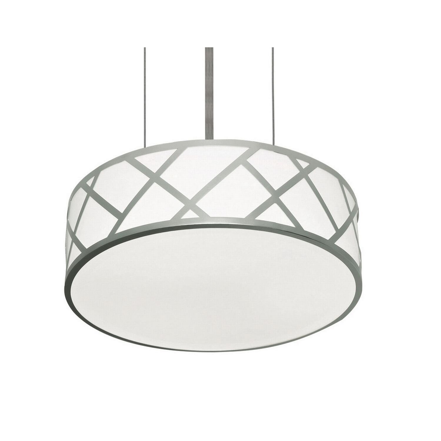 Haven LED Pendant in Satin Nickel