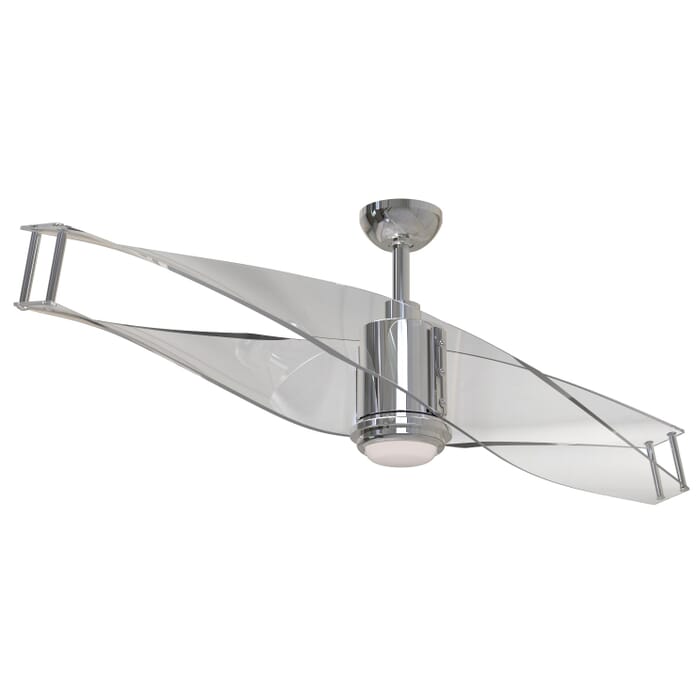 Craftmade 56" Illusion Ceiling Fan in Polished Nickel Craftmade 56" Illusion Ceiling Fan in Polished Nickel