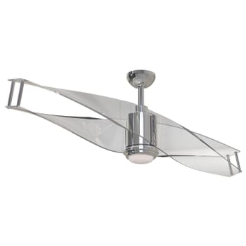 Craftmade 56" Illusion Ceiling Fan in Polished Nickel
