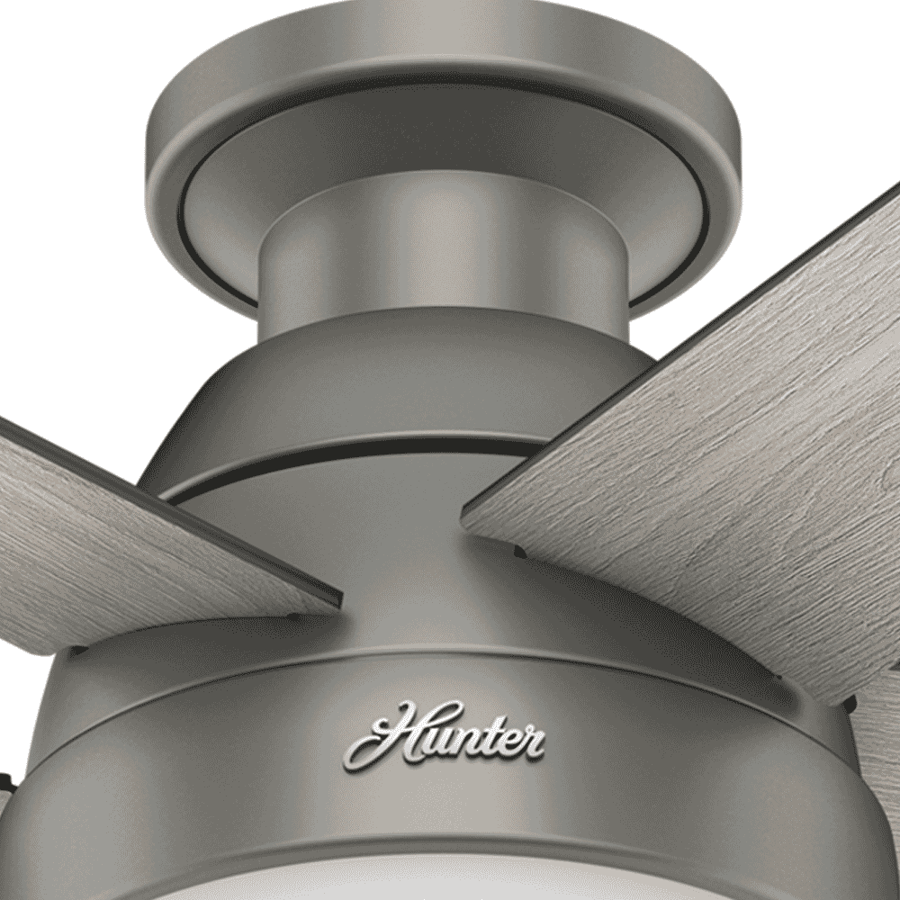 Hunter Anslee Flush Mount Ceiling Fan - Thumbnail 2