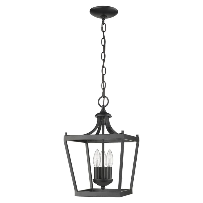 Acclaim Kennedy 3-Light Chandelier in Matte Black Acclaim Kennedy 3-Light Chandelier in Matte Black