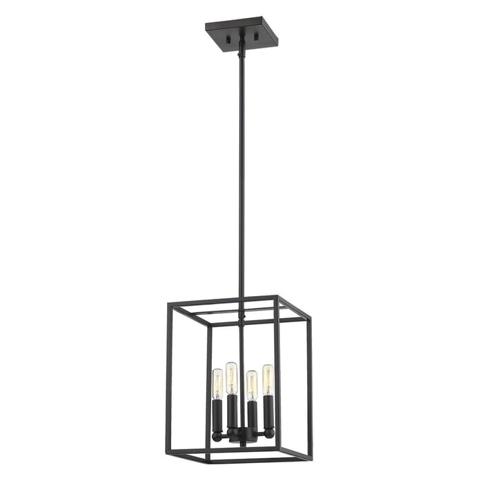 Acclaim Cobar 4-Light Pendant Light in Matte Black Acclaim Cobar 4-Light Pendant Light in Matte Black