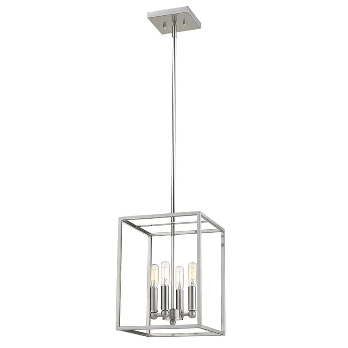 Acclaim Cobar 4-Light Pendant Light in Satin Nickel Acclaim Cobar 4-Light Pendant Light in Satin Nickel