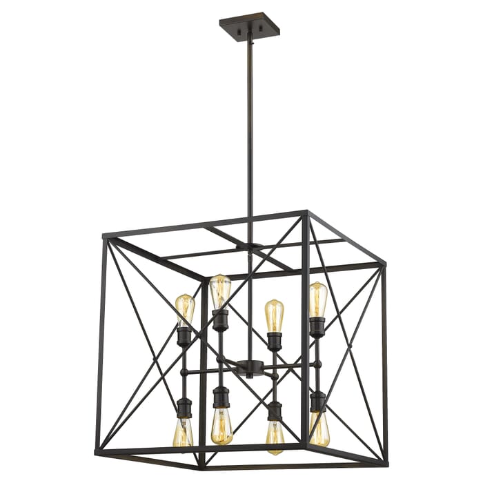 Acclaim Brooklyn 8-Light Pendant Light in Oil-Rubbed Bronze Acclaim Brooklyn 8-Light Pendant Light in Oil-Rubbed Bronze
