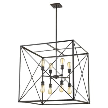 Acclaim Brooklyn 8-Light Pendant Light in Oil-Rubbed Bronze