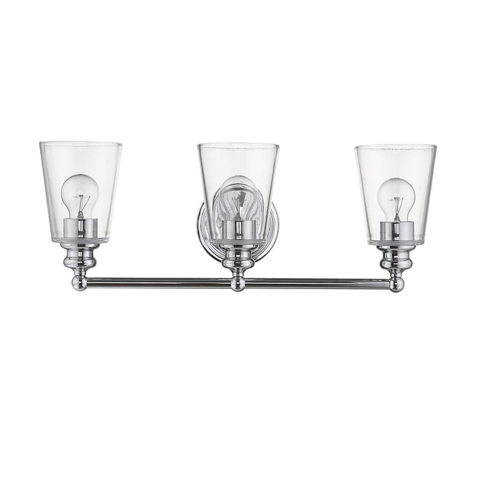 Acclaim Ceil 3-Light Bathroom Vanity Light in Chrome Acclaim Ceil 3-Light Bathroom Vanity Light in Chrome