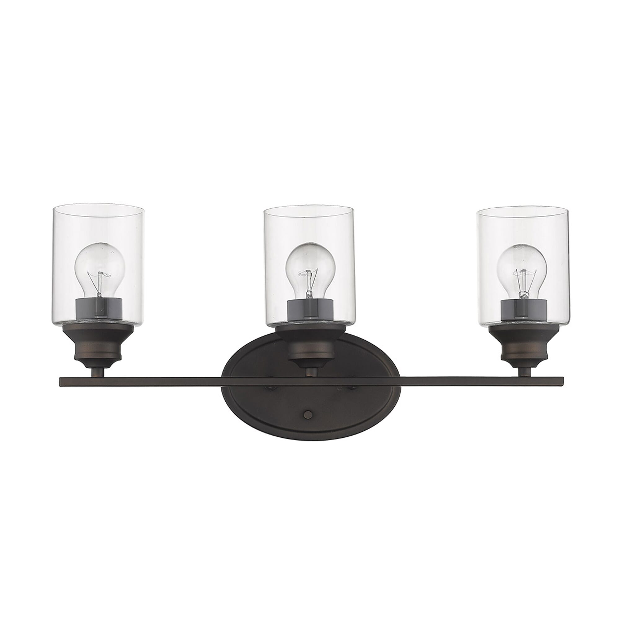 Gemma 3-Light Oil-Rubbed Bronze Vanity