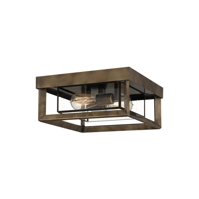 Quoizel Infinger 2-Light Ceiling Light in Statuary Bronze Quoizel Infinger 2-Light Ceiling Light in Statuary Bronze