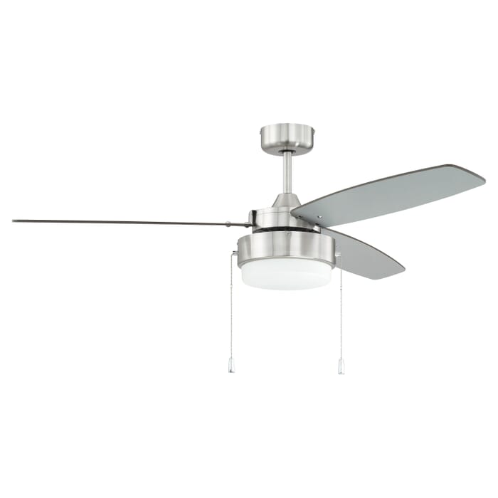 Craftmade 52" Intrepid Ceiling Fan in Brushed Polished Nickel Craftmade 52" Intrepid Ceiling Fan in Brushed Polished Nickel
