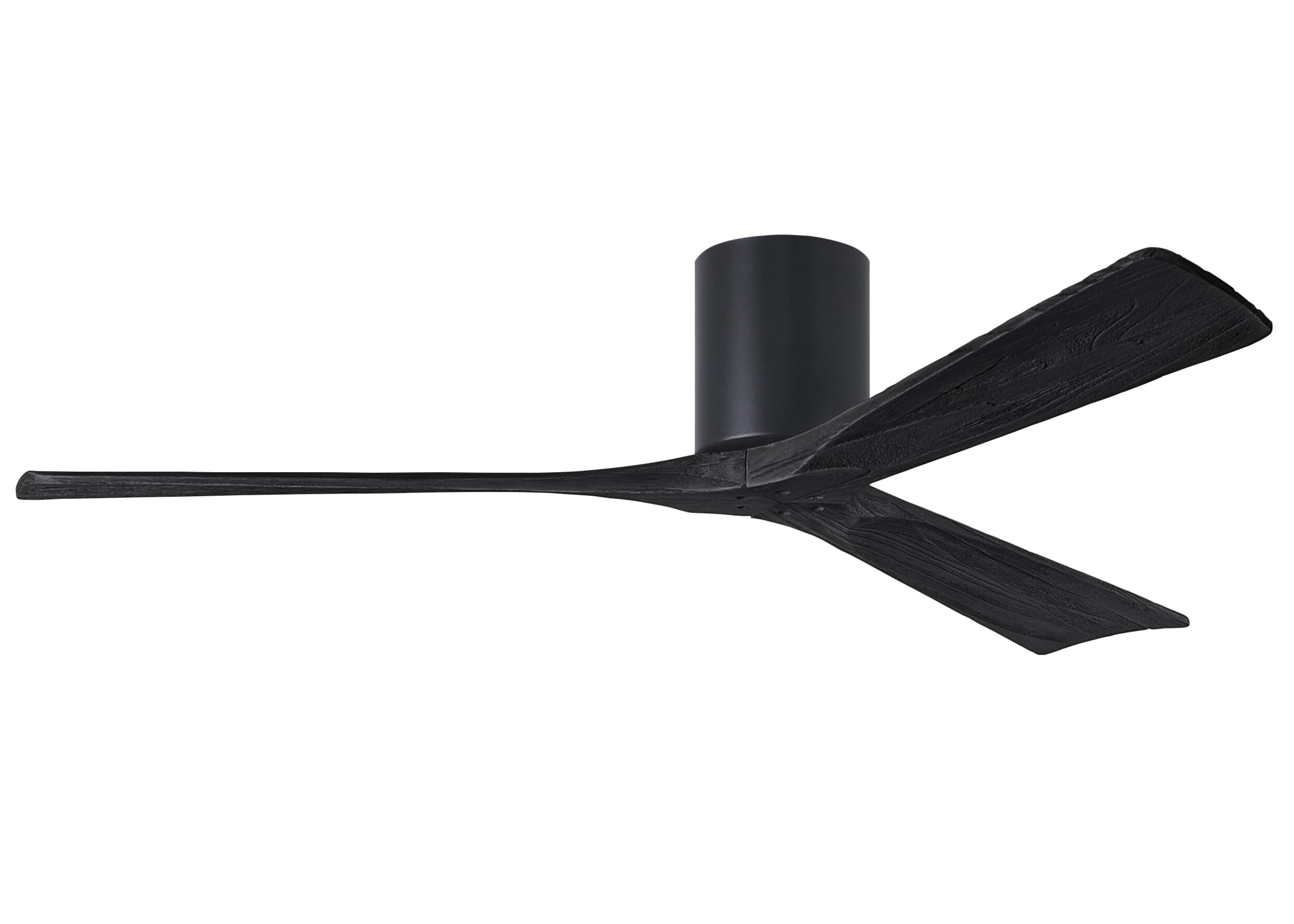 Irene 6-Speed DC 60" Ceiling Fan in Matte Black with Matte Black blades