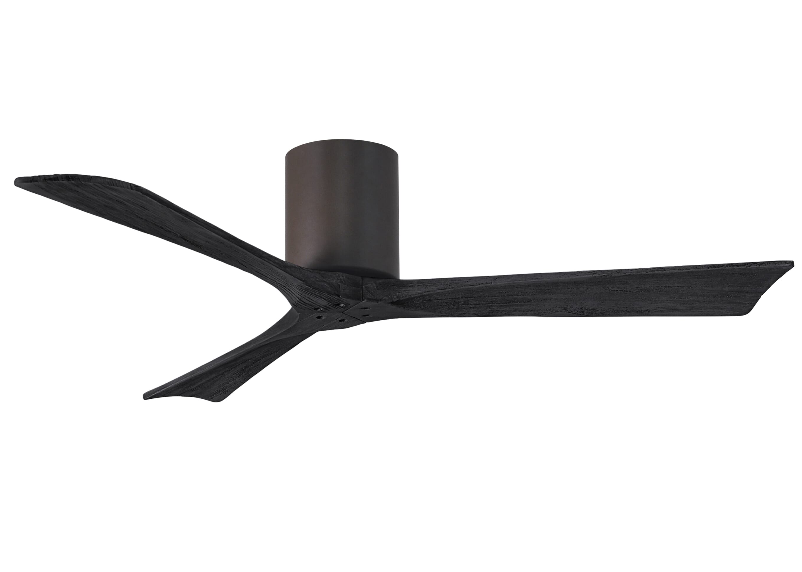 Irene 6-Speed DC 52" Ceiling Fan in Textured Bronze with Matte Black blades