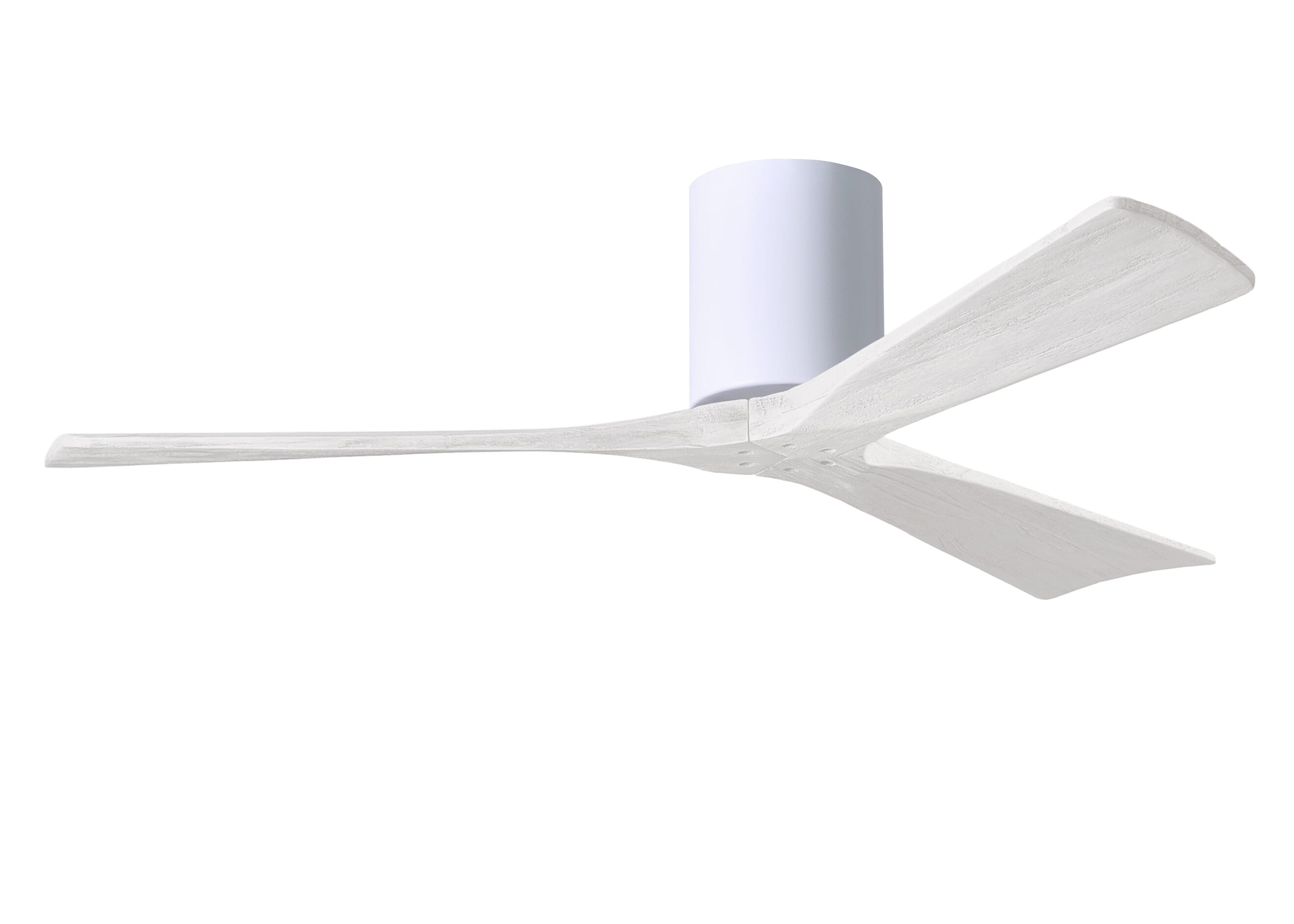 Irene 6-Speed DC 52" Ceiling Fan in White with Matte White blades