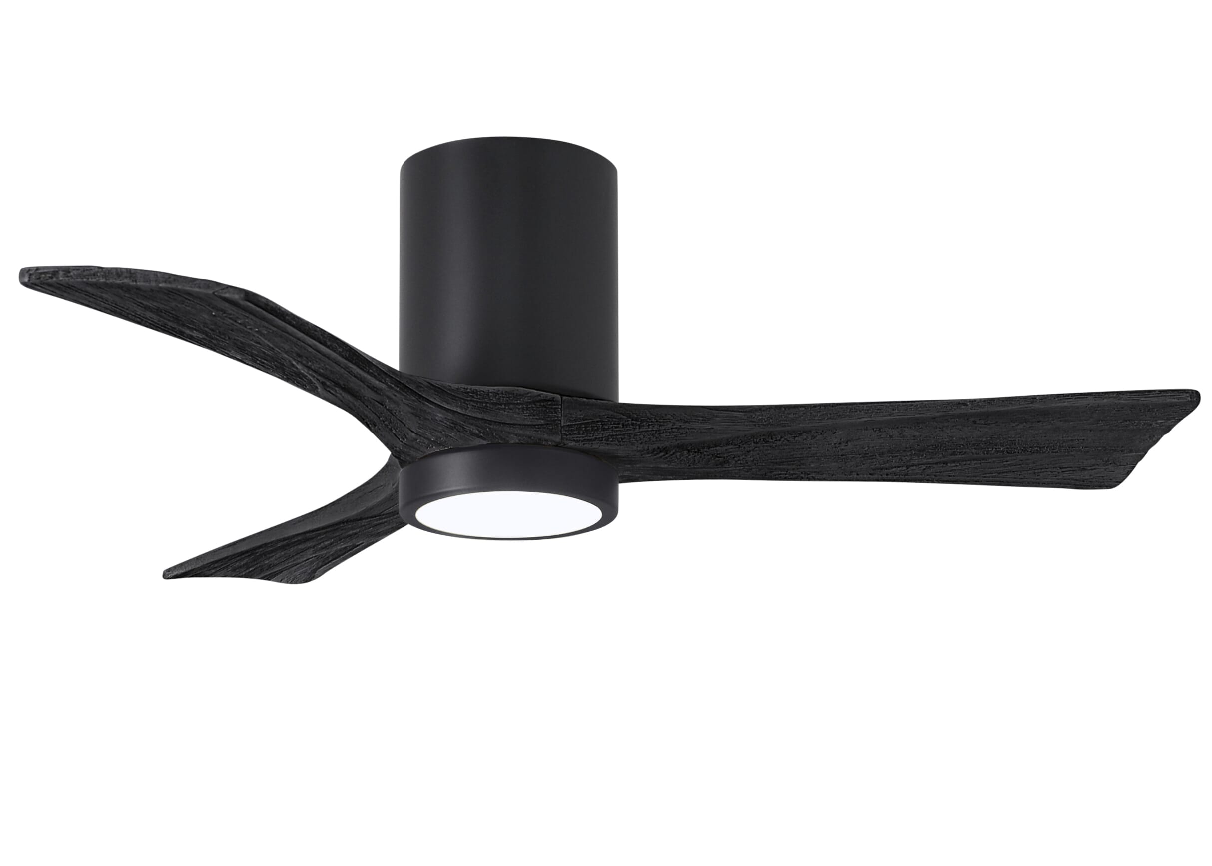 Irene 6-Speed DC 42" Ceiling Fan w/ Integrated Light Kit in Matte Black with Matte Black blades