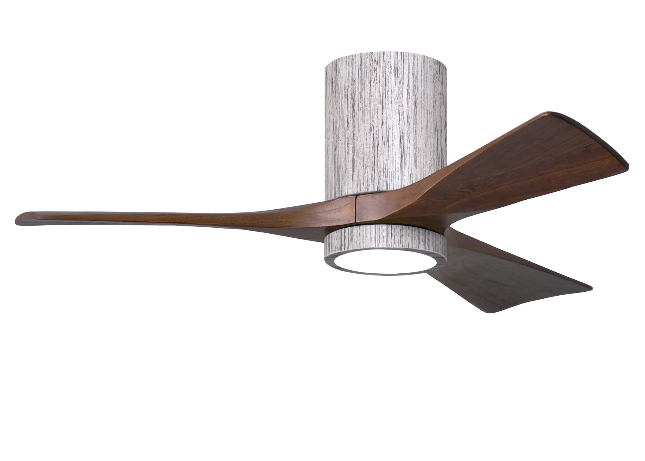 Irene 6-Speed DC 42" Ceiling Fan w/ Integrated Light Kit in Barn Wood Tone with Walnut Tone blades