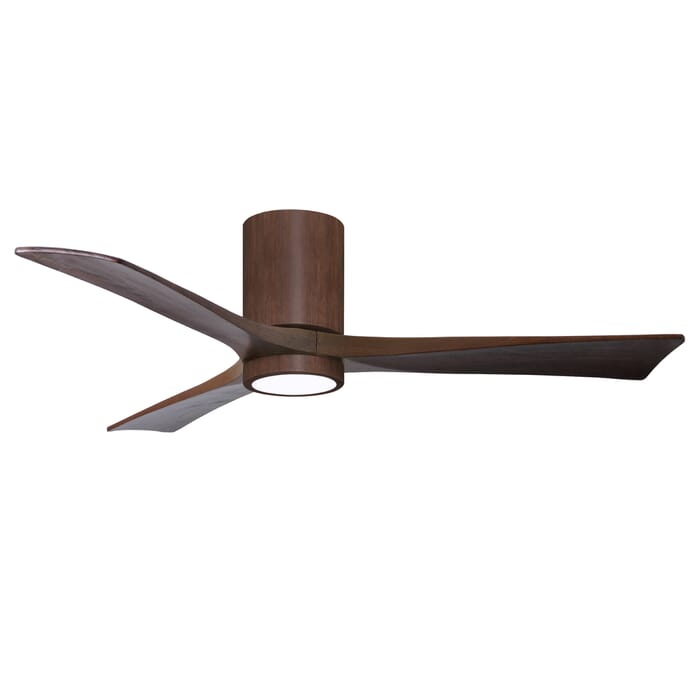 Irene 6-Speed DC 52" Ceiling Fan with Integrated Light Kit in Walnut Tone with Walnut Tone blades Irene 6-Speed DC 52" Ceiling Fan with Integrated Light Kit in Walnut Tone with Walnut Tone blades