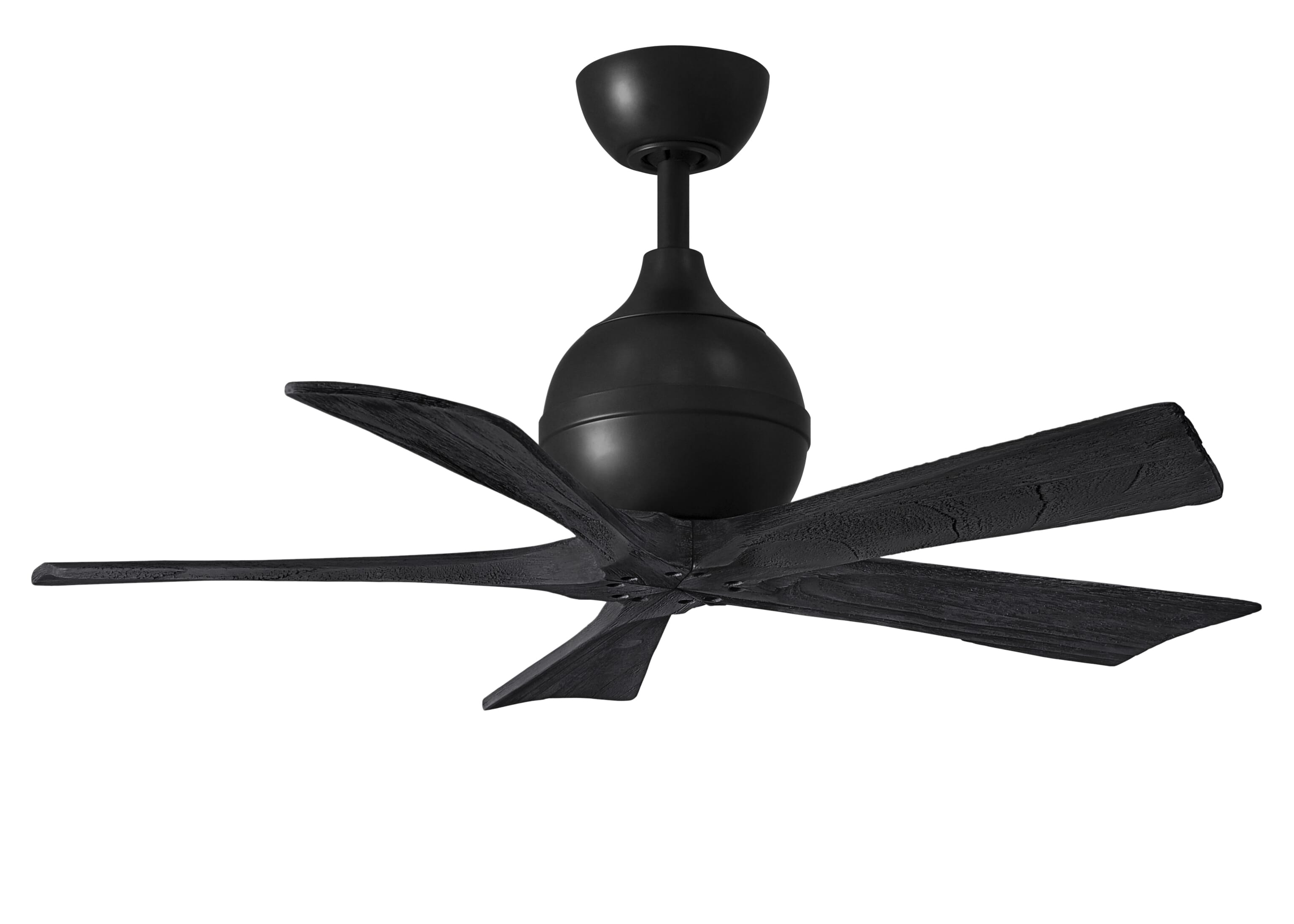 Irene 6-Speed DC 42" Ceiling Fan in Matte Black with Matte Black blades