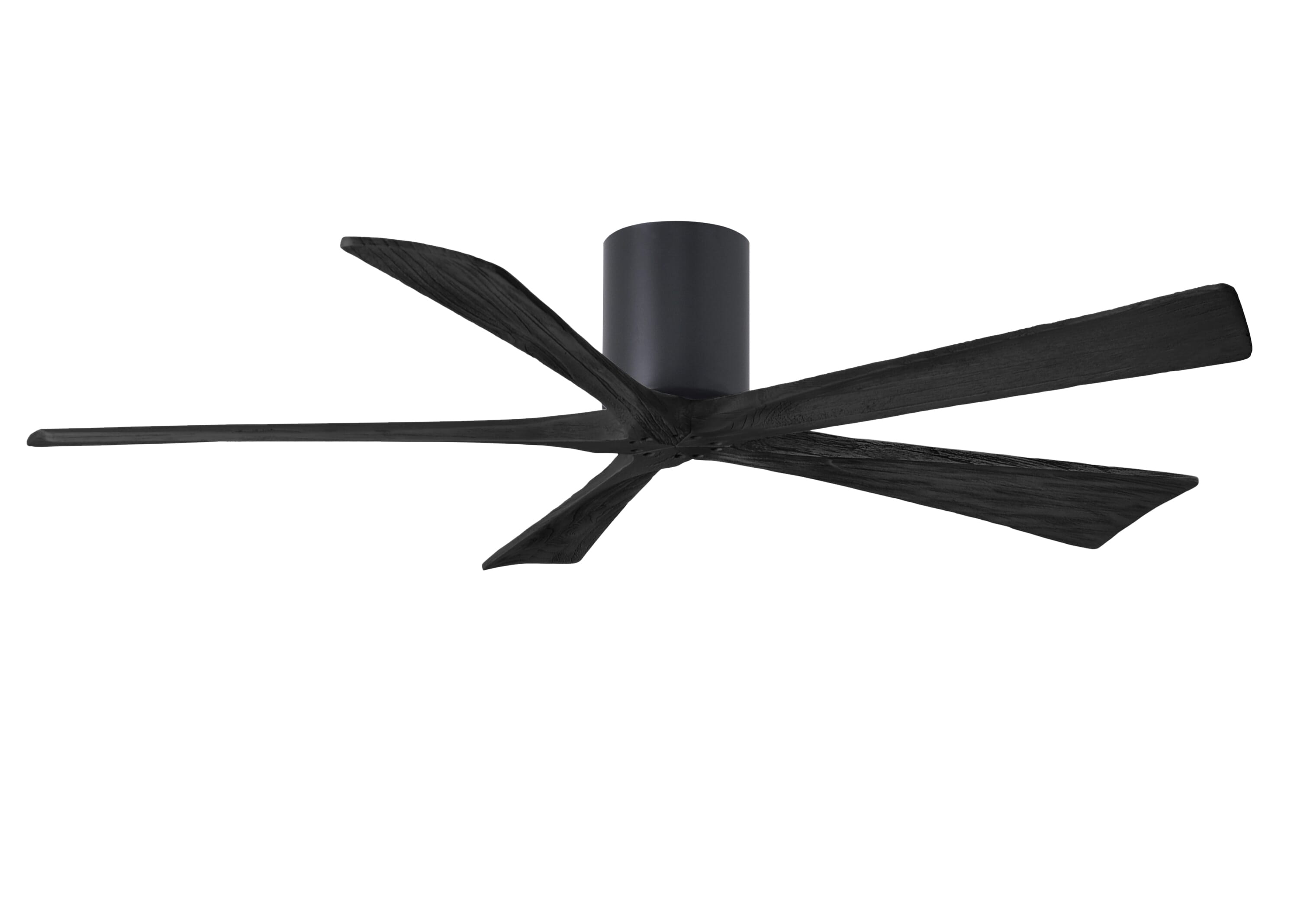 Irene 6-Speed DC 60" Ceiling Fan in Matte Black with Matte Black blades