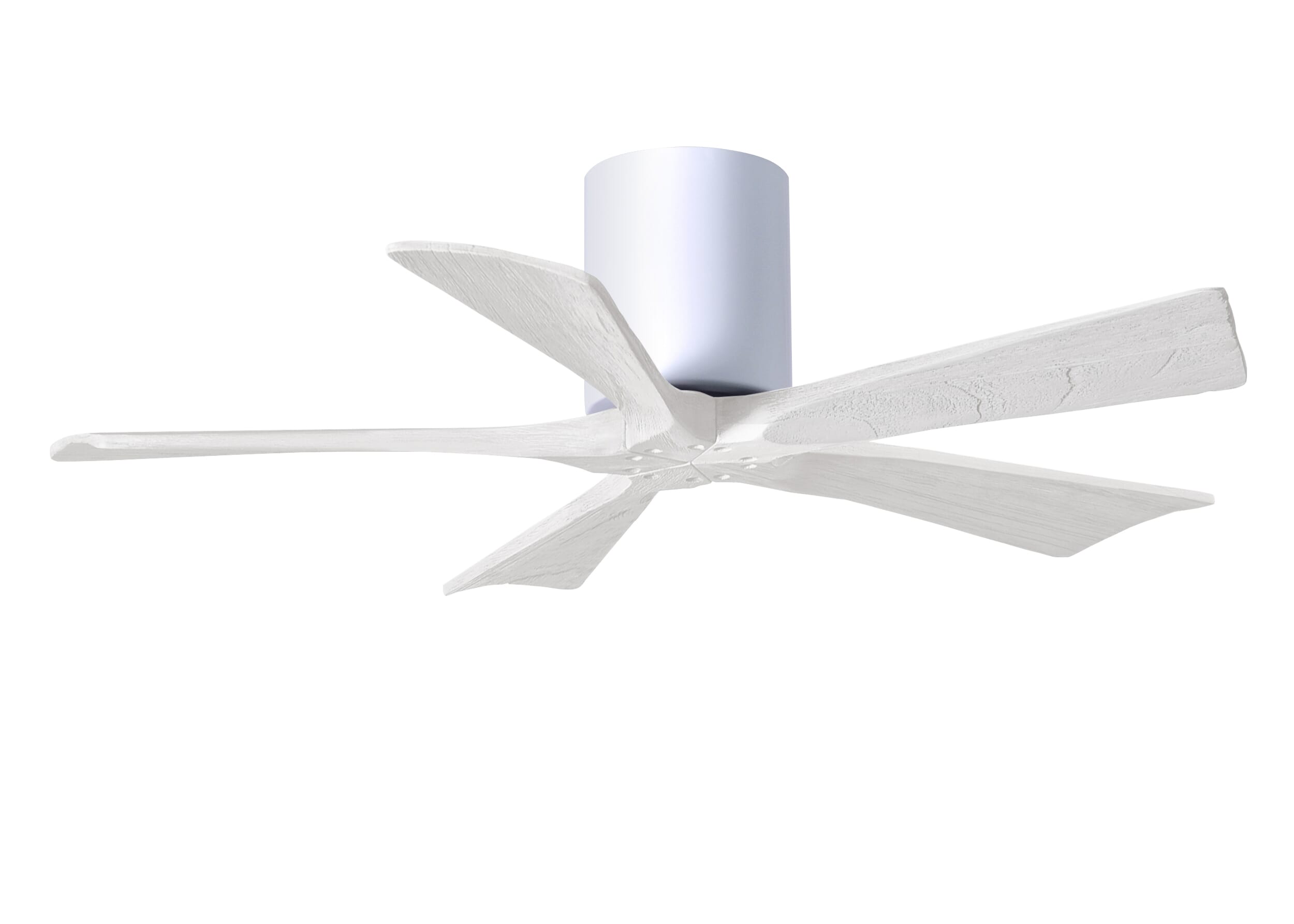 Irene 6-Speed DC 42" Ceiling Fan in White with Matte White blades