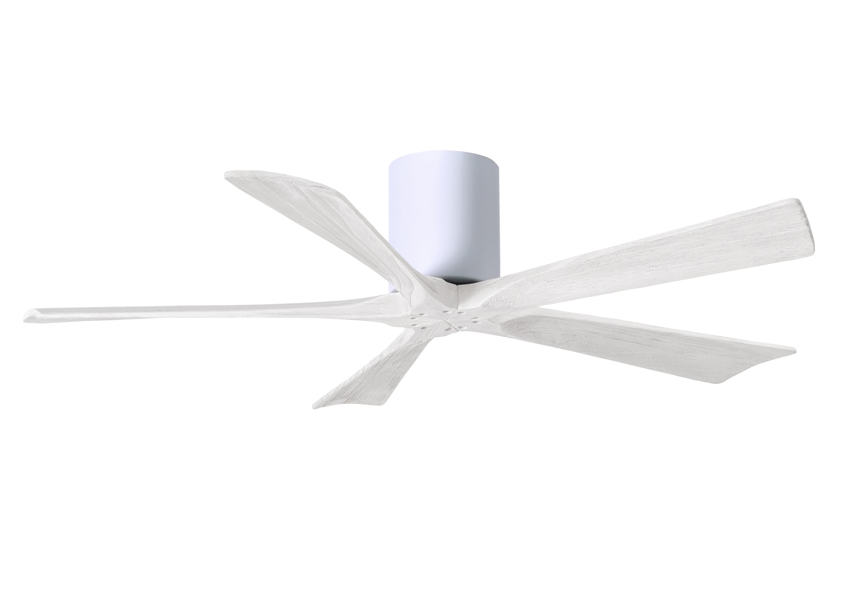 Irene 6-Speed DC 52" Ceiling Fan in White with Matte White blades