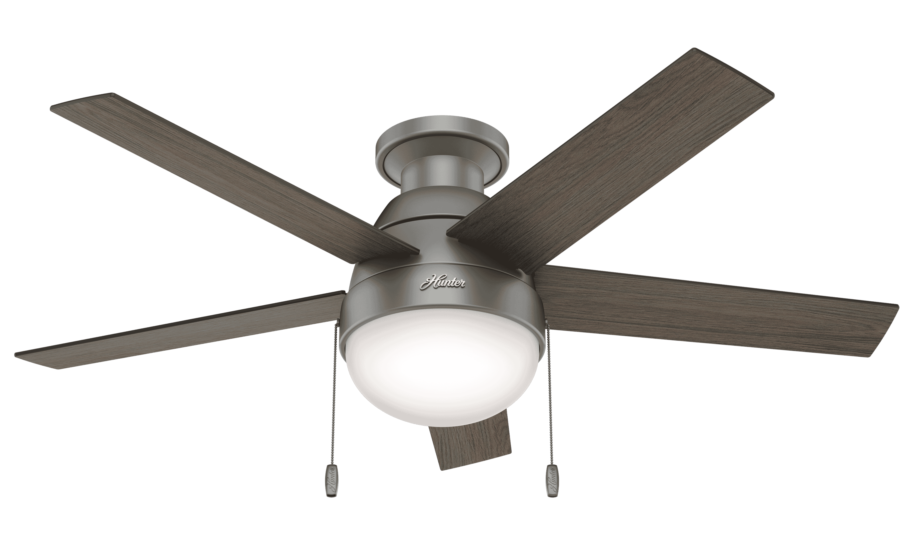 Hunter Anslee Flush Mount Ceiling Fan - Thumbnail 4