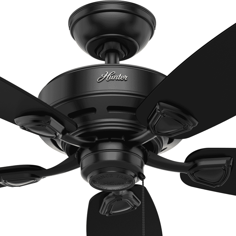 Hunter Sea Wind 48" Indoor/Outdoor Ceiling Fan in Matte Black